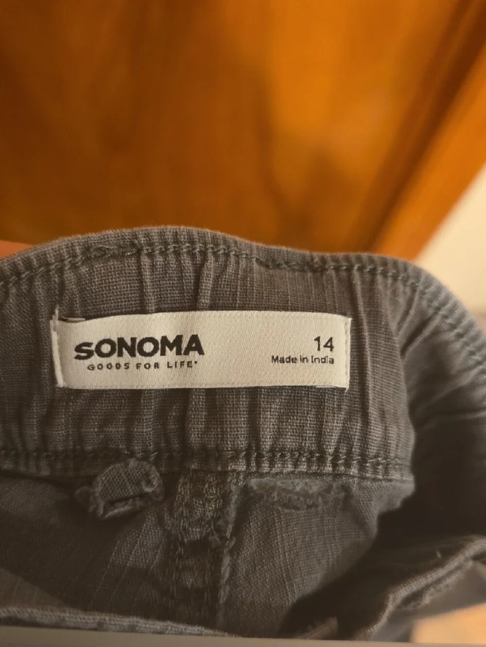 Sonoma Gray Cargo Shorts with Utility Pockets